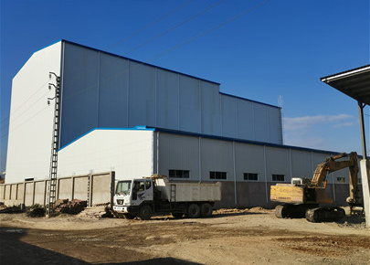 Charpente métallique Algérie Usine de céramique/Cintre