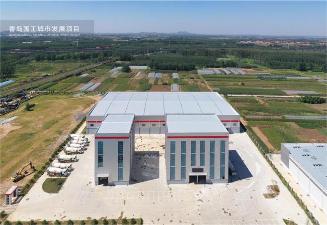 Welcome to visit your new finished Prefabricated Factory Building!